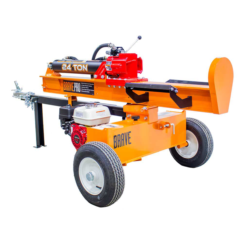 Brave Log Splitter | 24-Ton | Honda GX160 | VH1724GX